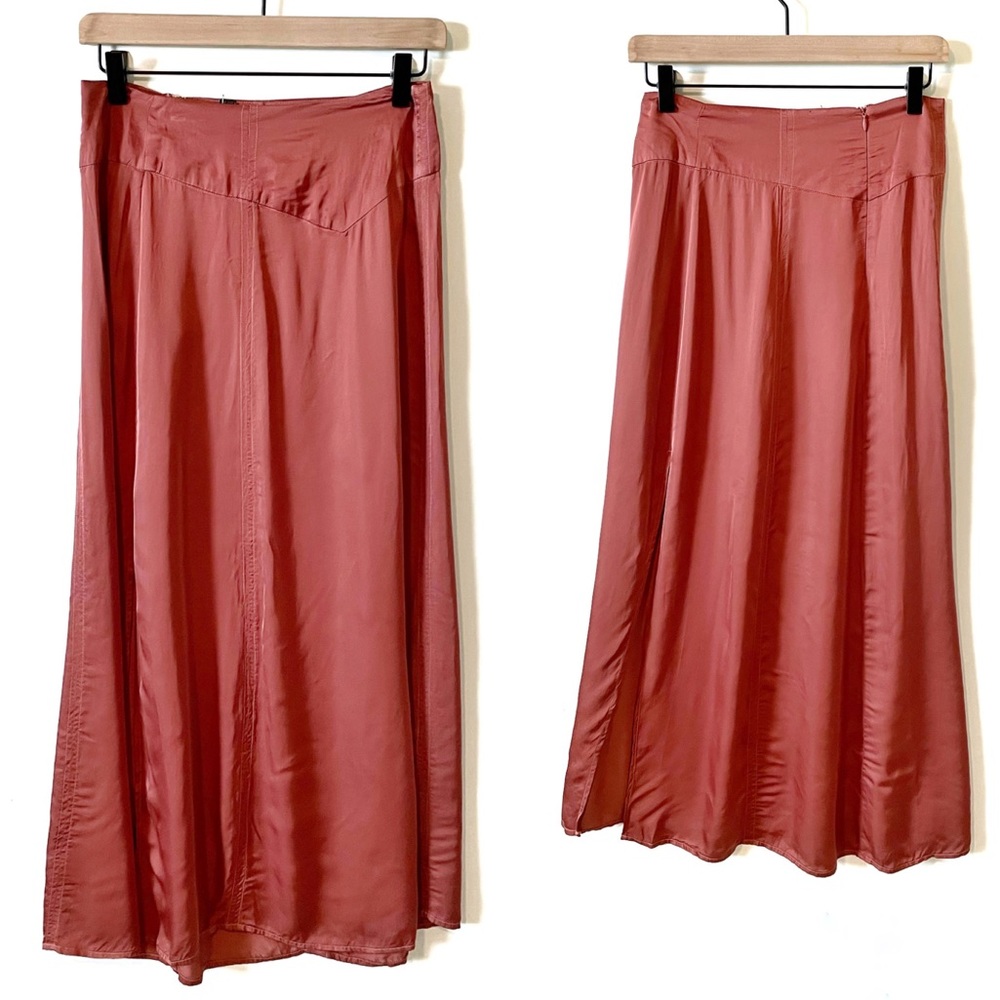Young Fabulous & Broke • Burnt Orange Maxi Skirt